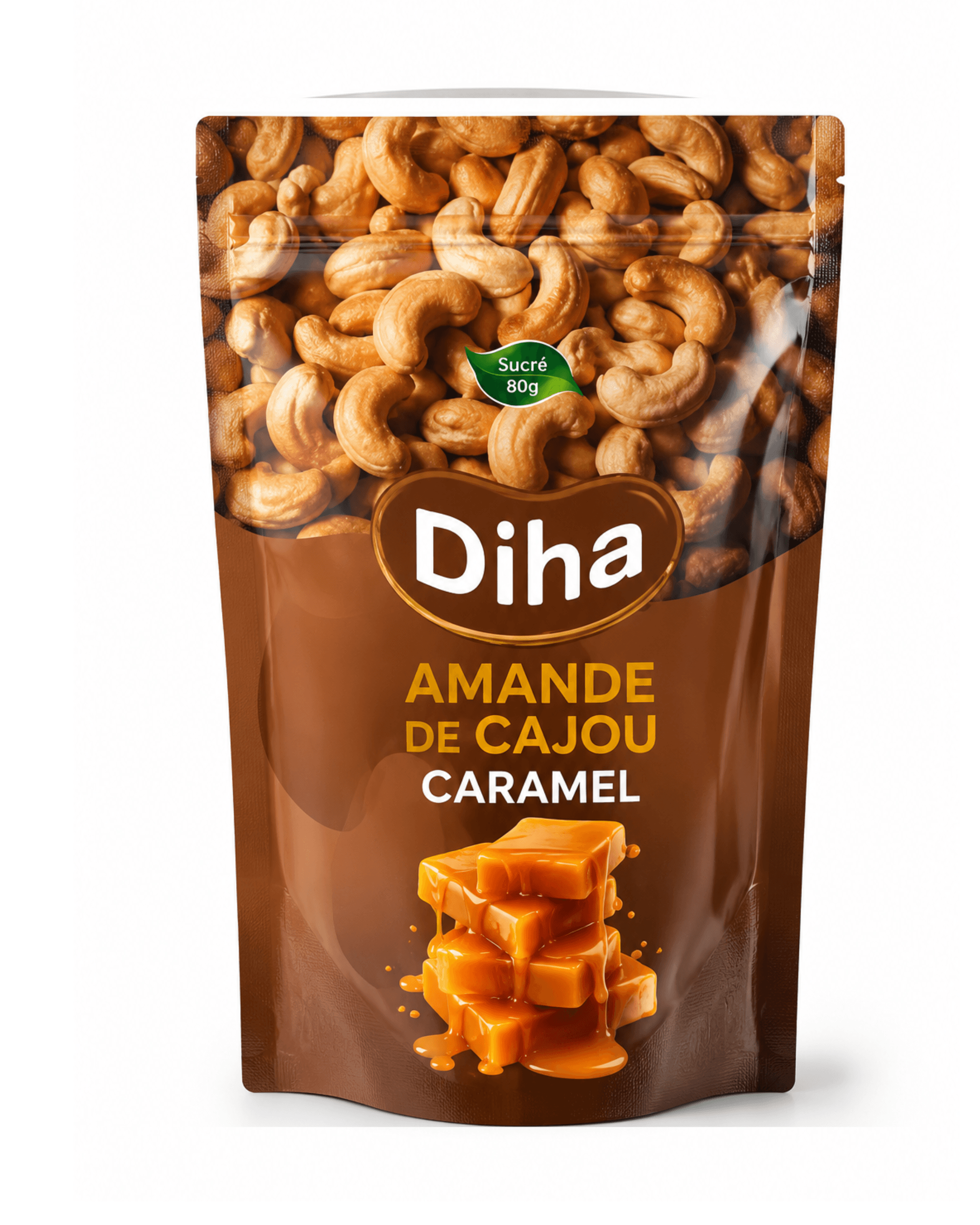 Amande de cajou CARAMEL