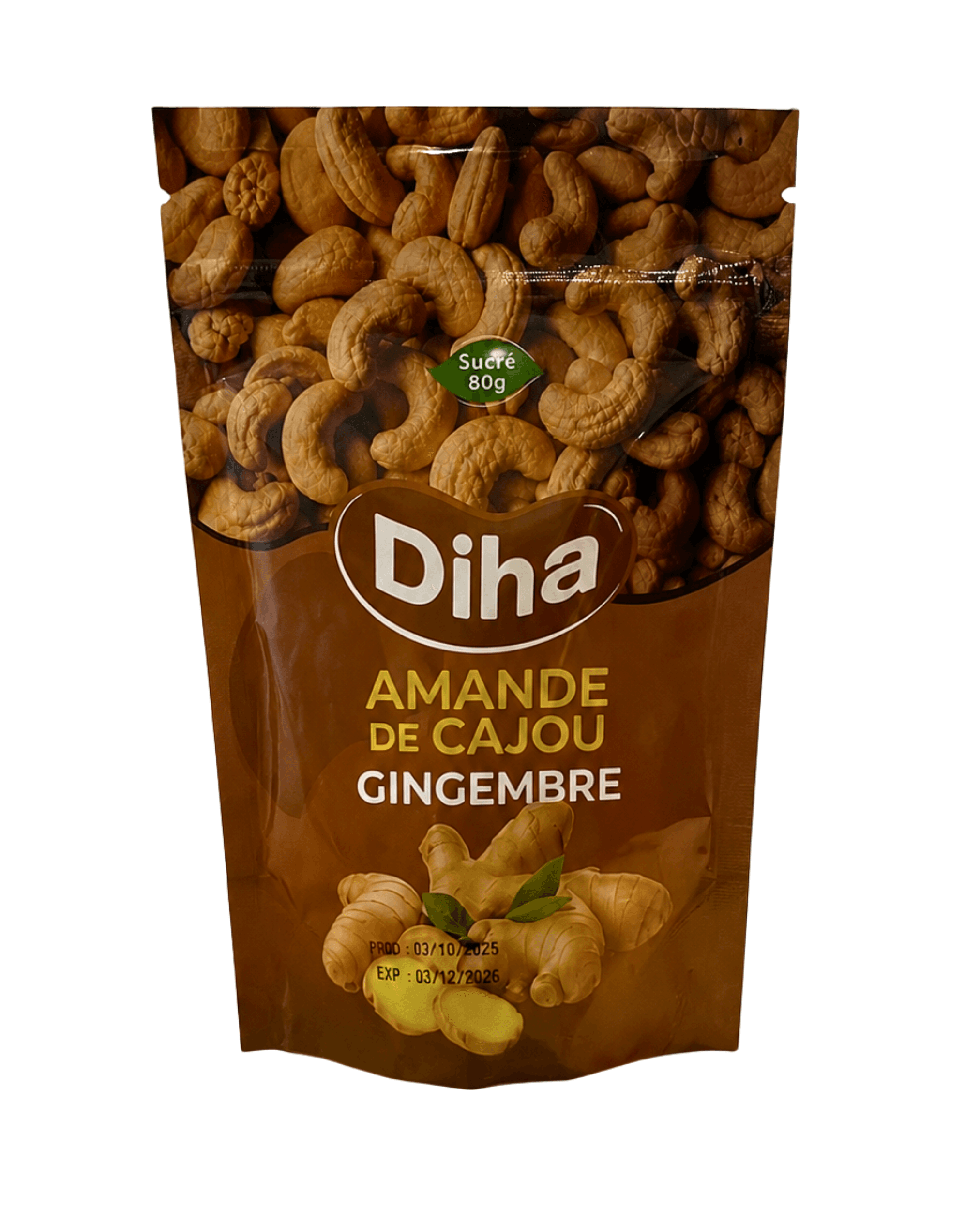 Amande de cajou GINGEMBRE